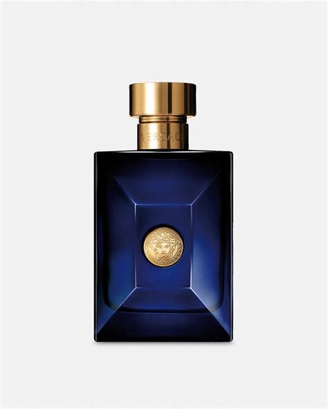 versace dark blue bottle